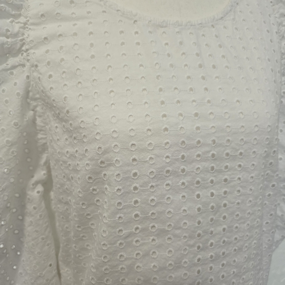 A New Day Target Emroidered White Top Size Large - Picture 9 of 12